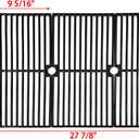 Direct store Parts DC118 Cast Iron Cooking grid Replacement for Brinkmann 810-1415-F, 810-1470, 810-8300, 810-8300-F, for Grill King 810-9325-0, set of 3 Cooking Grate (17 5/8" x 27 7/8")