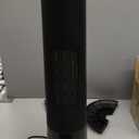 Space Heater for Indoor Use - 25" Tower Portable Heater with 3D Flame, Remote, Adjustable Thermostat, 2 Heat Modes, Multiple Safety Protection, 12H Timer, Quiet Electric Heater for Large Room