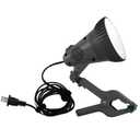 Miracle-Gro 8 in. 15-Watt White LED 3 Adjustable Spectrum Plant Grow Clamp Light