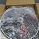 2 PCS Black Floor Lamp with Shelves for Living Room Standing LampTall Lamp Amparas Elegantes para Sala with Linen ShadeModern Floor Lamp for Living RoomBedroom or OfficeBlack