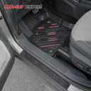 Mabett Floor Mats with Door Sill Protectors for Ford Maverick Gasoline Accessories 2026 2025 2024 2023 2022, All-Weather TPE Liner Mat Custom Fit Maverick Gasoline Model(NOT fit Hybrid)
