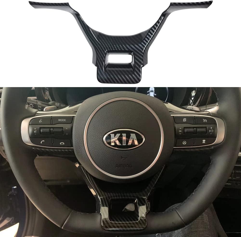 Steering Wheel Trim for 2020 2021 2022 2023 2024 2025 Kia K5 GT GT-Line Accessories (Not for LX LXS and EX Model)