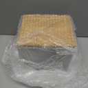 VITVITI Drawer Disposable Face Towel Holder Box, Acrylic Facial Towel Container for XL Clean Skin Club, Large Disposable Face Towels Storage with Bamboo Lid, for Bathroom, Vanity Makeup, Clear