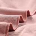 SELINK Women's Crewneck Oversized Corduroy Corded Sweatshirt Long Sleeve Casual Pullover Tops (Pink, S)