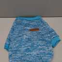 1 Pc Dog Sweaters for Dogs Girl Boy Winter Fleece Clothes Warm Soft Dog Sweatshirt Outfit for Dogs Cats Pet Apparel (Light Blue) M