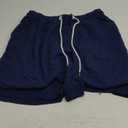 KAILUA SURF Mens Swim Trunks Long, Quick Dry Boardshorts, 9 Inches Inseam Bathing Suits with Mesh Lining (Large, Navy Blue)