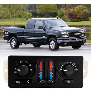 599-210XD A/C Climate Control Module Panel Fit For Cadillac Buick,For Chevrolet Avalanche Silverado SuburbanTrailblazer,For GMC Sierra Envoy Yukon,For Isuzu Ascender,For Olds Bravada Saab
