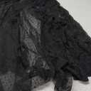 Elastic High Waist A-Line Skirt Party Beach Mid-Length Pleated Skirt M
