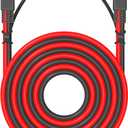 OYMSAE 10FT SAE to Extension Cable 10 AWG Quick Disconnect SAE Connector Solar Panel Extension Cable for Automotive Motorcycle Battery Yacht 10 Guage