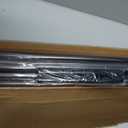 Ivilon Window Curtain Rod Decorative End Cap Design, 1 Inch Rod, 120 to 240 Inch. Oil Rubbed Bronze