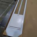 Ideal Pet Products Aluminum Pet Patio Door, Adjustable Height 77-5/8" to 80-3/8", 10-1/2" x 15" Flap Size, White