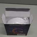 Mini Wireless Speaker with Bluetooth Lamp, Atmosphere Lamp, Wireless Charging, Alarm Clock,Smart LED Table Lamp, Night Light, Birthday Gifts for Girls Boys Party Aged 4-12 (White)