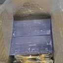 200Pcs Clear Dessert Plates with Gold Forks (100 Sets) - 6" Square Plastic Appetizer Plates Disposable - Heavy Duty Crystal Clear Cake Plates for Charcuterie, Wedding, Cocktail Party & Events