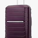 Samsonite Freeform Medium Luggage with Dual 360° Spinner Wheels - Checked Suitcase - TSA Lock, Airline-Approved - Lightweight Durable Polypropylene Expandable Hardshell - Amethyst Purple