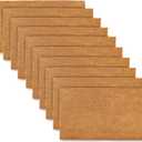MAINEVENT Plain Coir Doormat Bulk 30x17 Inch, Blank Door Mat 10 Pack for Crafting Painting, Welcome Mat for Crafts