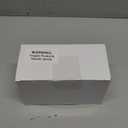 Nuenen 8 Pcs Ceramic Christmas Tree Porcelain Christmas Tree Winter Xmas Trees Mini Stoneware Trees for Mantle Table Shelf Living Room Bedroom Cabinets Office Desktop (Classic,Black)