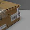 Huuger 4Tier Bakers Rack with Reversible Power Outlet, 23.6 Inch Microwave Stand, Kitchen Coffee Bar, with Top Shelf, 6 S Hooks, Oak