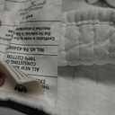 palassio Striped White 100% Cotton Quilt Twin Size Bedding Sets, Lightweight Crinkly Channel Pick Stitch Textured Bedspread Soft Shabby Chic Farmhouse Country Coverlet for All Season, 1 Sham