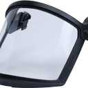 Pyramex SL T2 Type II Safety Helmet Accessory Clear Face Shield With Clips