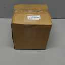 GeLive Rustic Brown Textured Ceramic Vase, 6.3-Inch Bulbous Wabi Sabi Boho Farmhouse Pottery, Distressed Vintage Accent Centerpiece for Dried & Fresh Flowers, Living Room Bedroom Office Home Decor