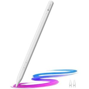 HOU Stylus Pen for Apple iPad - USB-C Charging with Hidden Port, Strong Magnetic Suction, Supports Undo & Eraser, Long Battery Life - Compatible with iPad Pro/Air/Mini & 6th to 11th Generation