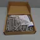 Ravinte 45 Pack | 5 Inch Cabinet Pulls Brushed Nickel Stainless Steel Kitchen Cupboard Handles Cabinet Handles 5 Inch Length, 3 Inch Hole Center