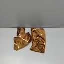 Gold Velvet Throw Pillow Covers: 2 Pack 12x20 Inch Rectangular Decorative Pillow Cases for Bedroom Sofa Couch Living Room, Light Brown