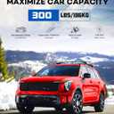 Wonderdriver 300lbs Lockable Roof Rack Cross Bars Compatible with Kia Sorento X-Line & X-Pro 2021-2026 (with Raised Rails,Not Flushed Rails), Crossbars Rooftop Cargo Carrier Luggage