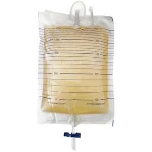 3PCS 2000ML Large Capacity Extracorporeal Drainage Bag Urine Collection Bag