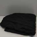 Trendy Queen Women's Oversized Cable Knit Crewneck Sweaters (Medium, Black)