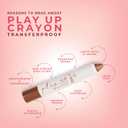 JUICE Play Up Lip Crayon-Play Long Games With Goodness Of Bio Retinol Transfer-Proof Rich Color Red Flag - Mcr11 3 G Pack Of 1
