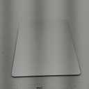 Hard Silver Metal Aluminum Mouse Pad Mat Smooth Magic Ultra Thin Double Side Mouse Mat Waterproof Fast and Accurate Control for Gaming and Office(Small 9.05X7.08 Inch)