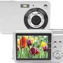 4K Digital Camera, 48MP Vlogging Camera for Photography with 8X Zoom Anti Shake, 2.7 Inch TFT Screen, Compact Camera for Kids Teens Boys Girls Adults