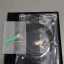 8K Detachable Full Fiber Optic Armored HDMI 2.1 Cable 3FT, Ultra High Speed 48Gbps, Support 8K@60Hz 4K@120Hz, Dynamic HDR, eARC, Compatible with PS5/Xbox/Blu-ray/TV/Monitor/Projector