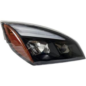 Automann Freightliner Cascadia 2018-Current Black LED Headlight Right Passenger Side (564.46002RM)