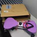 2025 New Exercise Twist Boards, Non-Slip Waist Twister Machine, Noiseless Ab Exercise Home Gym Equipment for Foot Massage, Belly Fat Loss and Weight Loss (Purple)