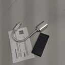 AKNES 8BitDo USB Wireless Controller Adapter 2 Converter Dongle for Switch1/2 / Switch OLED,Steam Deck,Windows,macOS,PS5/PS4/PS3 Controller,X Box Series X/S,X Box One Bluetooth Controller OTG Cable (Black)