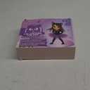 GIFTINBOX Cat Costume for Girls, Light Up Black Cat Costume, Halloween Animal Dress Up Costumes for Kids Age 3-8 (M(5-6y))