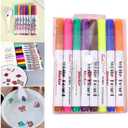 Dry Erase Markers, Washable Markers for Kids, Fine Tip Whiteboard Markers, 12 Pack, Washable, for Kids' Drawings Office, Home, or Planning Dry Erase Board