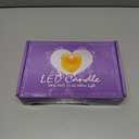 cridoz 2000 Pieces Artificial Rose Petals with 24 LED Tea Lights Candles, Romantic Decorations Special Night Set for Night, Valentine's Day, Wedding Anniversary or Table Dcor, Warm White