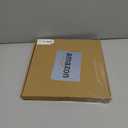 Weysat Wall Mount Home Mirror, 2 Pieces Silver Square Decorative Mirror for Bedroom, Living Room, Bathroom, 11.8 x 11.8 Inches(Gold,Mirrored)