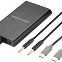 Headphone Amplifier with Bass Boost, Support 3.5mm AUX and Type-C 16-600Ω Headphone -3.5mm Stereo Audio Out, GAIN, Bass for Mac, Phones, iPad, MP3, MP4 and Computers,Xbox one,PS4,PS5 Controller