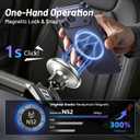Car Phone Holder for Toyota RAV4 (2026,10.5 inch),MagSafe Car Mount Charger,Magnetic Phone Holder,15W Wireless Charging,Screen Phone Holder,360 & Hands Free,RAV-4 Interior Accessories
