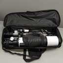 Telescope 80mm Aperture 600mm - Astronomical Portable Refracting Telescope Fully Multi-coated High Transmission Coatings AZ Mount with Tripod Phone Adapter, Wireless Control, Carrying Bag. Easy Set Up (80600White)