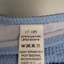 Girls Bathing Suit Color-Block Adjustable Straps Bikini Sets Girls Two Piece Swimsuits with Chest Pad Swimwear 17-18T (Blue)