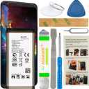 ASDAWN BL-T37 for LG Stylo 4 Battery Replacement, for V40 ThinQ LM-V405UA and Stylo 4 Q710 Q710AL Q710TS Q710MS Q710CS Q710US EAC63958201 with Repair Tool Parts + Installation Instruction