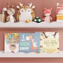 Floating Shelves for Wall Décor 24 Inch Long Set of 2 Nursery Book Shelves Bathroom Shelves Over Toilet Shelf for Books, Plants, Toys, Photo Frames, Picture Ledge-Black