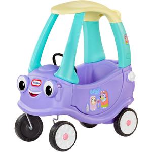 Little Tikes Bluey Grannies Car Coupe with 2 Accessories, Bluey Foot-to-Floor Ride-On, for Boys and Girls Ages 1.5-5 Years, 29.50''L x 16.50''W x 33.50''H