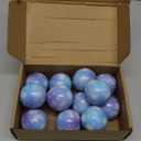 Soulchen 12 PCS Snowflake Party Favors Stress Balls, Sensory Fidget Toys Gifts for Kids Birthday Party Favors Supplies, Goodie Bag Stuffers