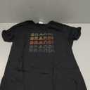 Love Heart Brandi Tee Grunge/Vintage Style Black Brandi T-Shirt, Medium